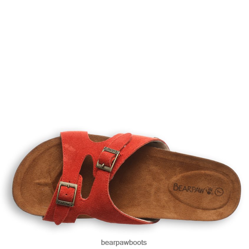 Sandalen BEARPAW jaycee roter Alarm Frauen J080PL468