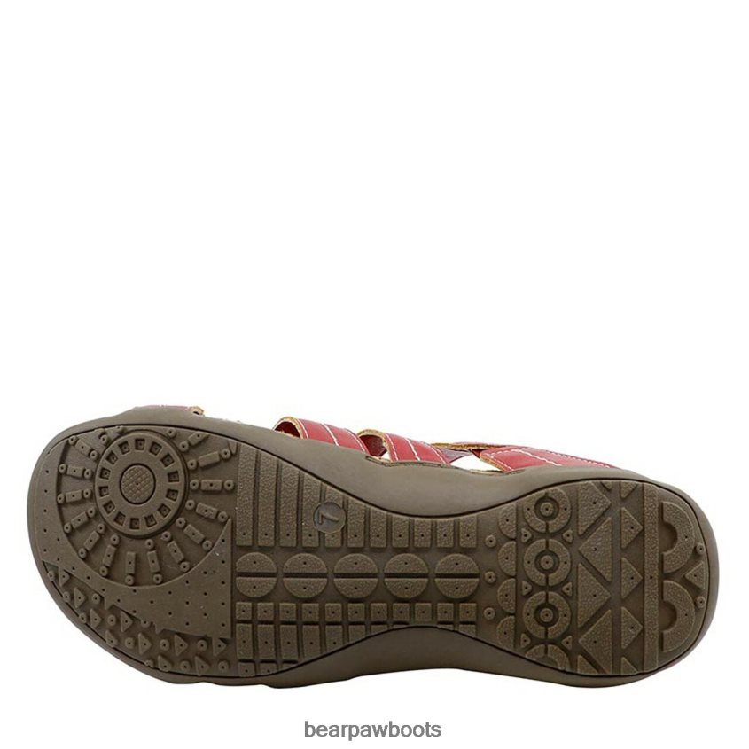 Sandalen BEARPAW kai Rot Frauen J080PL414