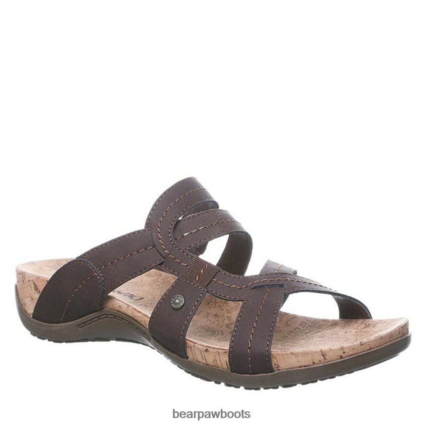 Sandalen BEARPAW kai dunkelbraun Frauen J080PL415