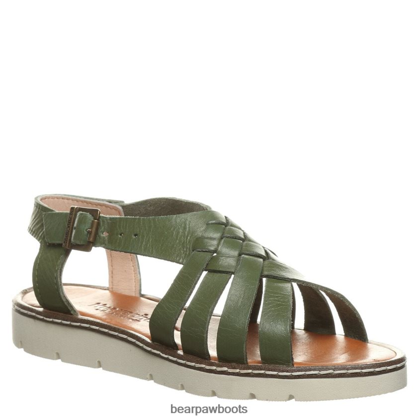 Sandalen BEARPAW leah Militärgrün Frauen J080PL489