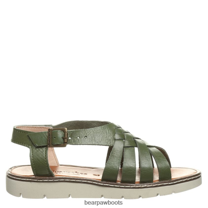 Sandalen BEARPAW leah Militärgrün Frauen J080PL489