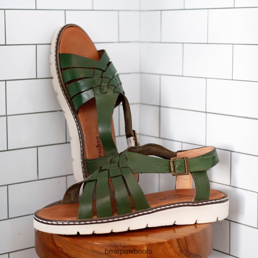 Sandalen BEARPAW leah Militärgrün Frauen J080PL489