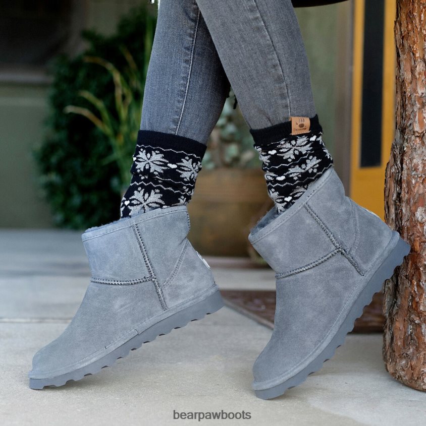 Stiefel BEARPAW Alyssa Holzkohle Frauen J080PL239