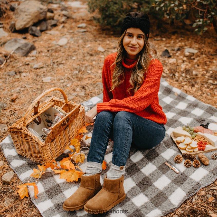 Stiefel BEARPAW Alyssa Veganerin Hickory Frauen J080PL44