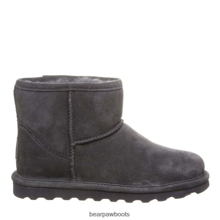 Stiefel BEARPAW Alyssa breit Holzkohle Frauen J080PL238