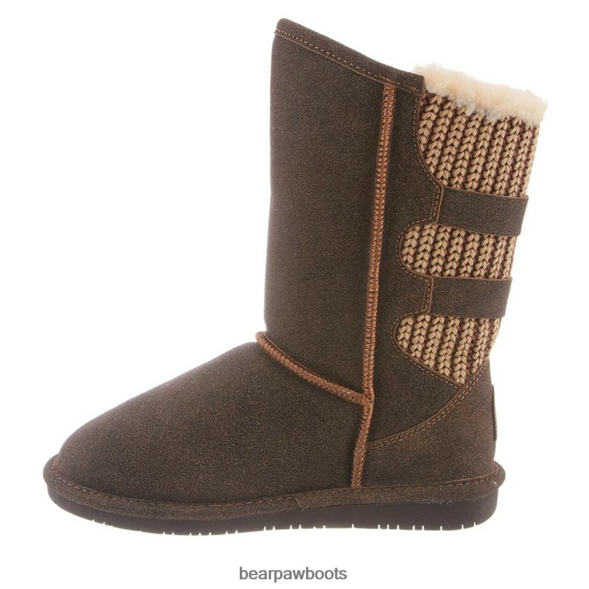 Stiefel BEARPAW Boshie Kastanie beunruhigt Frauen J080PL257