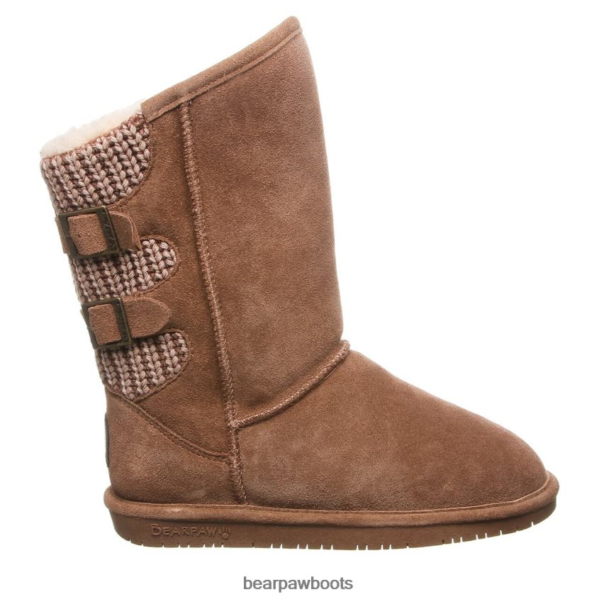 Stiefel BEARPAW Boshie breit Hickory Frauen J080PL112