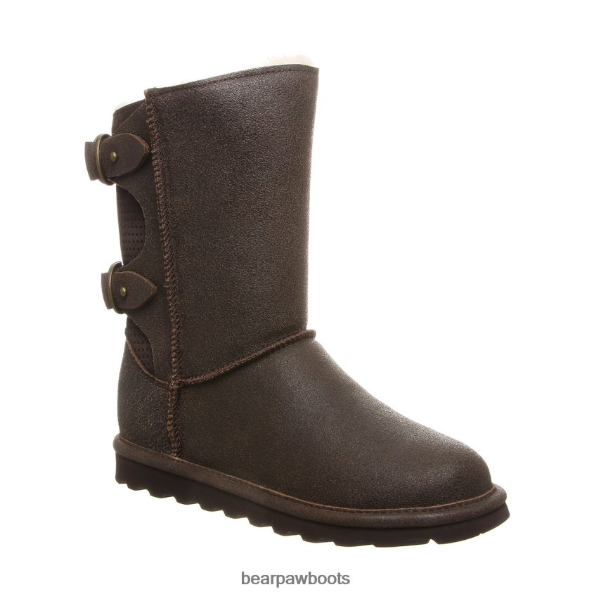 Stiefel BEARPAW Clara Kastanie beunruhigt Frauen J080PL160