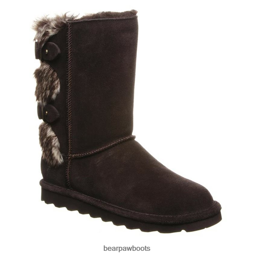 Stiefel BEARPAW Eloise breit Schokolade Frauen J080PL214
