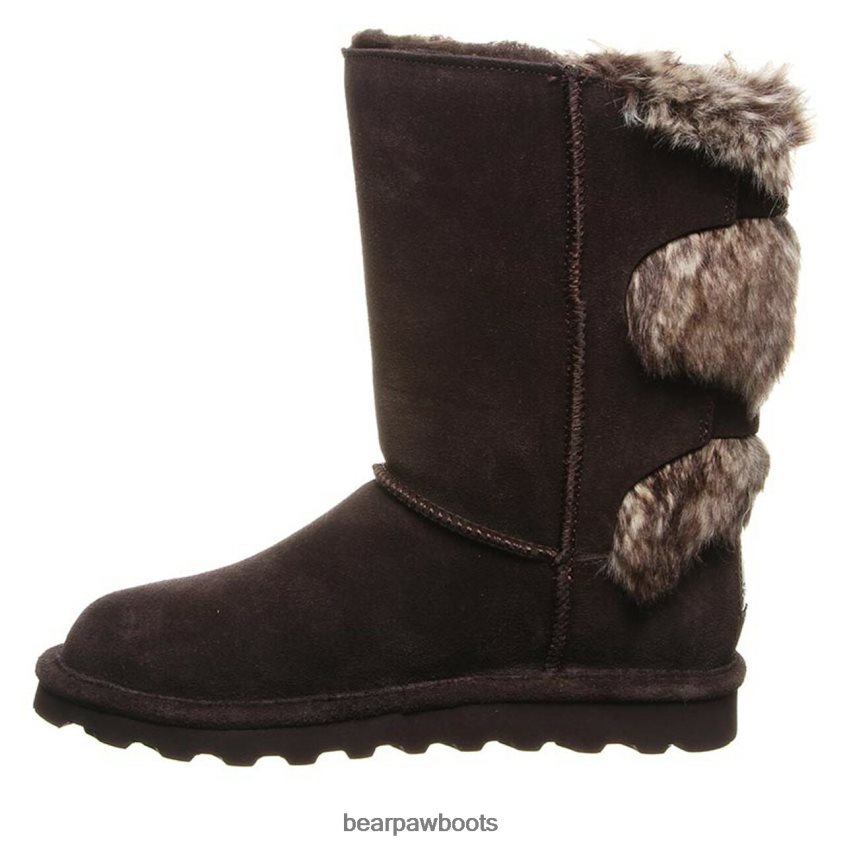 Stiefel BEARPAW Eloise breit Schokolade Frauen J080PL214