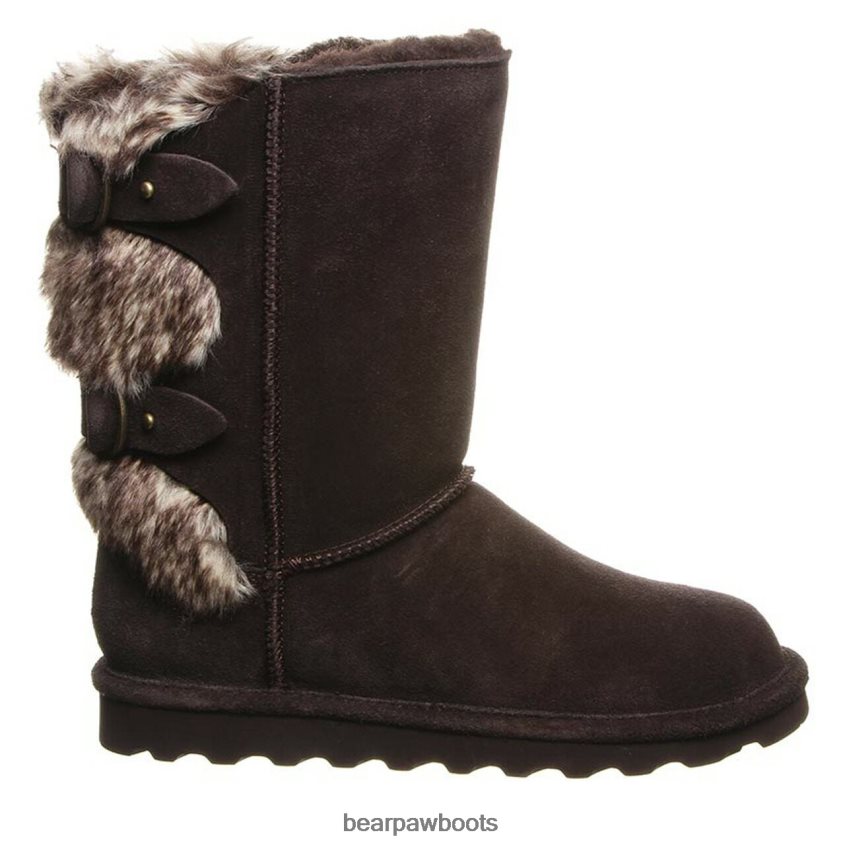 Stiefel BEARPAW Eloise breit Schokolade Frauen J080PL214