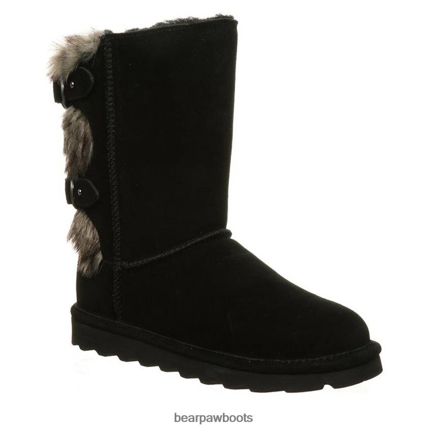 Stiefel BEARPAW Eloise breit Schwarz Frauen J080PL63