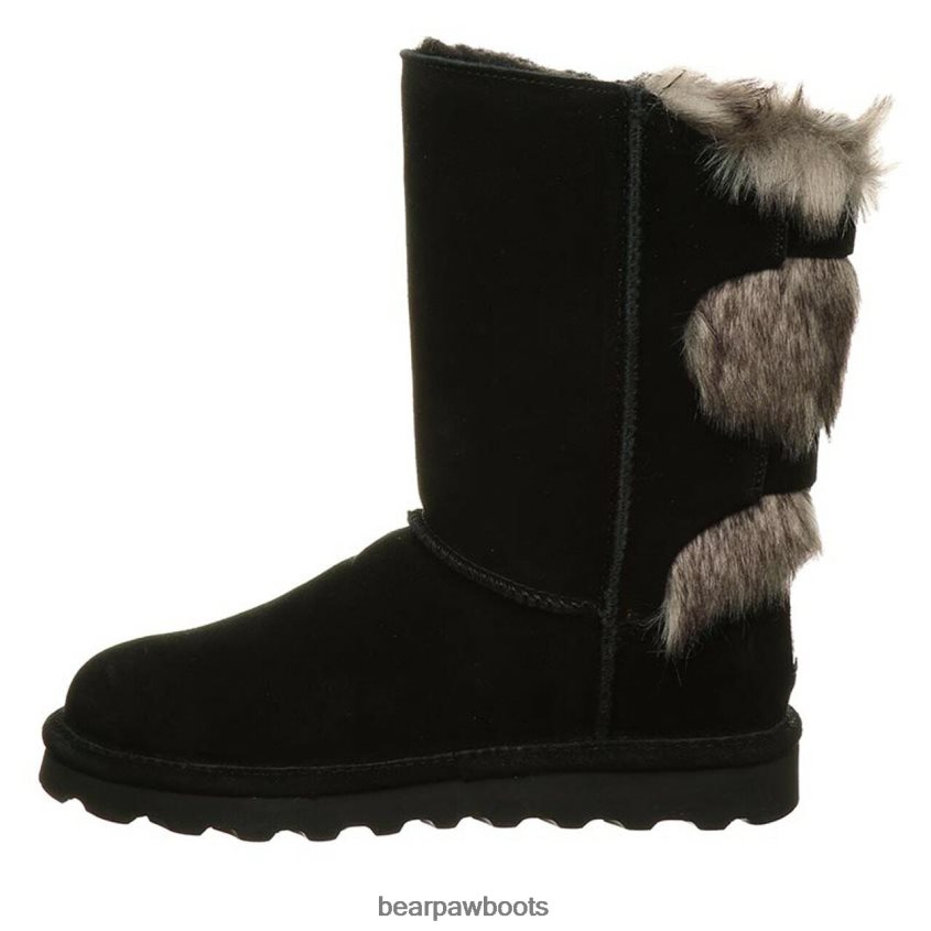 Stiefel BEARPAW Eloise breit Schwarz Frauen J080PL63