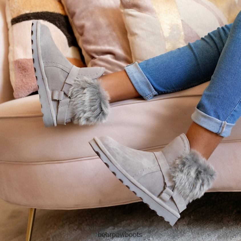 Stiefel BEARPAW Konnie grauer Nebel Frauen J080PL42