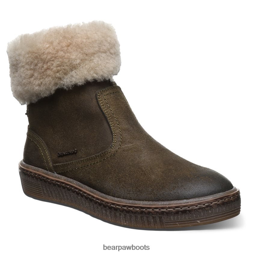Stiefel BEARPAW Leticia Militärgrün Frauen J080PL6