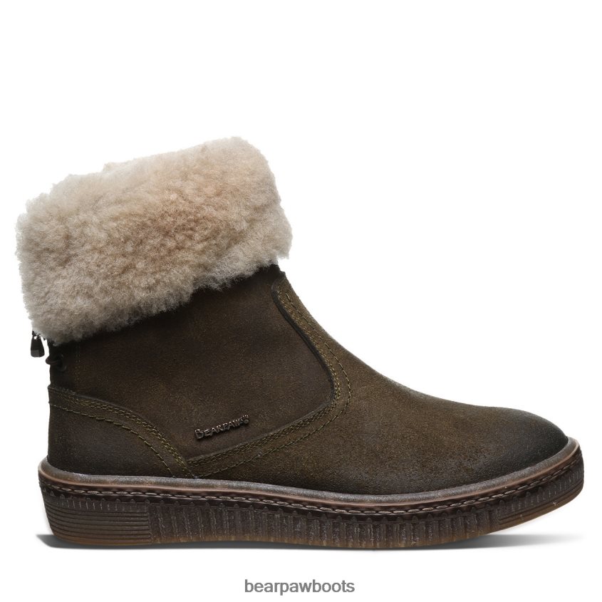 Stiefel BEARPAW Leticia Militärgrün Frauen J080PL6