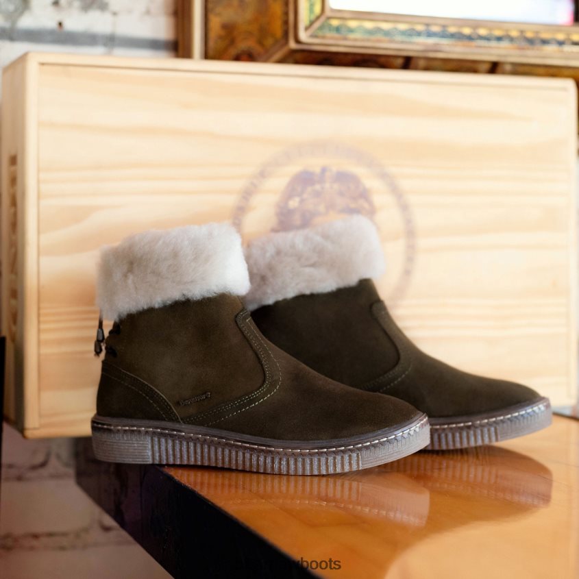 Stiefel BEARPAW Leticia Militärgrün Frauen J080PL6