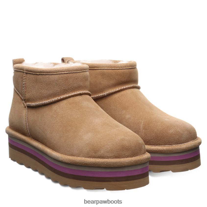 Stiefel BEARPAW Retro-Shorty Eiskaffee Frauen J080PL29