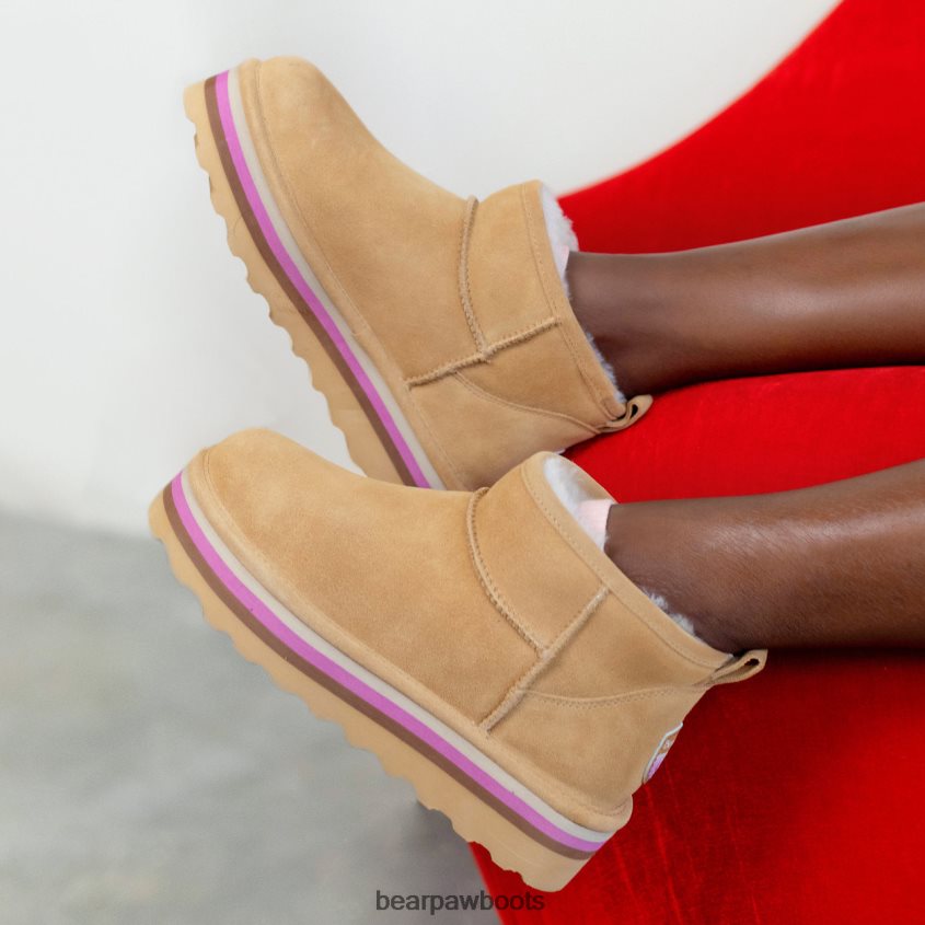 Stiefel BEARPAW Retro-Shorty Eiskaffee Frauen J080PL29