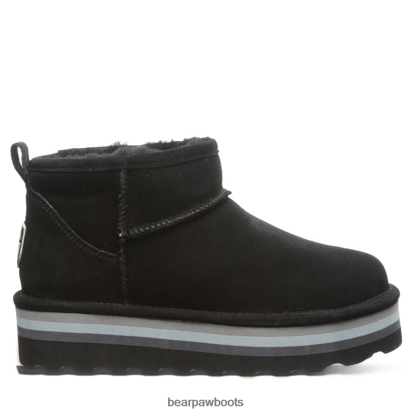 Stiefel BEARPAW Retro-Shorty Schwarz Frauen J080PL30
