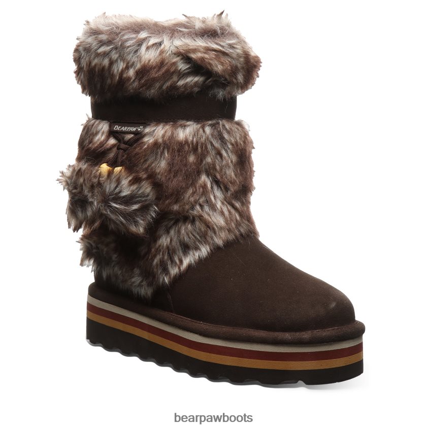 Stiefel BEARPAW Retro-Tama Schokolade Frauen J080PL26