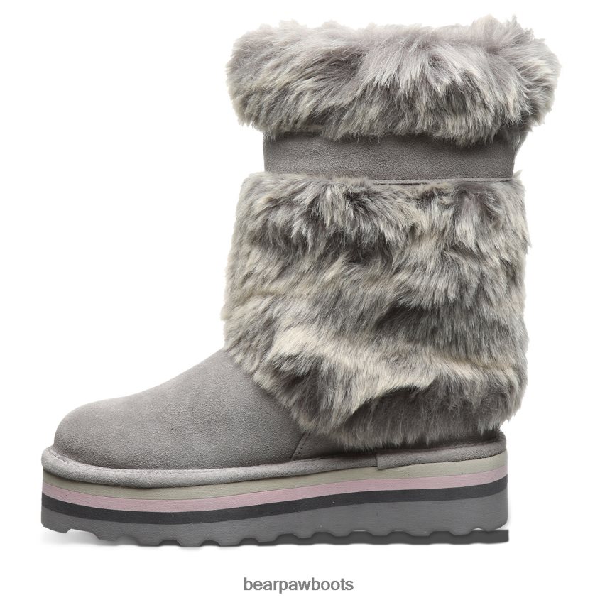 Stiefel BEARPAW Retro-Tama grauer Nebel Frauen J080PL151