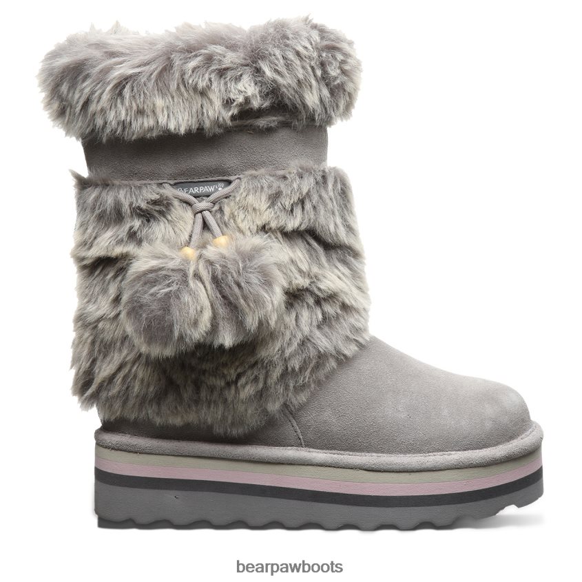 Stiefel BEARPAW Retro-Tama grauer Nebel Frauen J080PL151