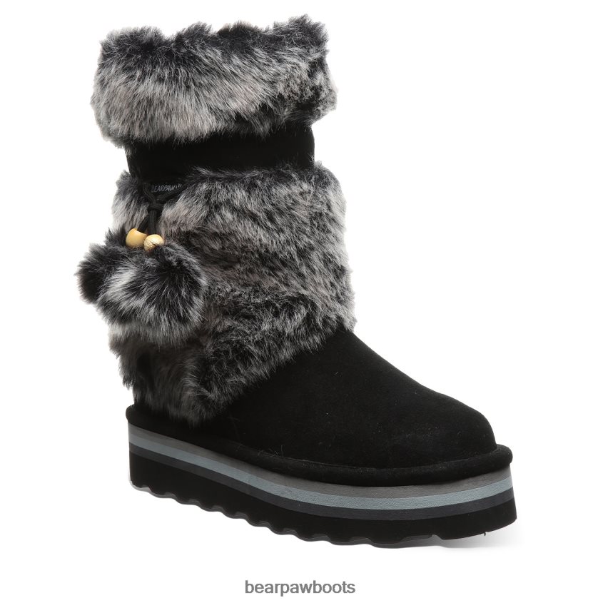 Stiefel BEARPAW Retro-Tama schwarzgrau Frauen J080PL27