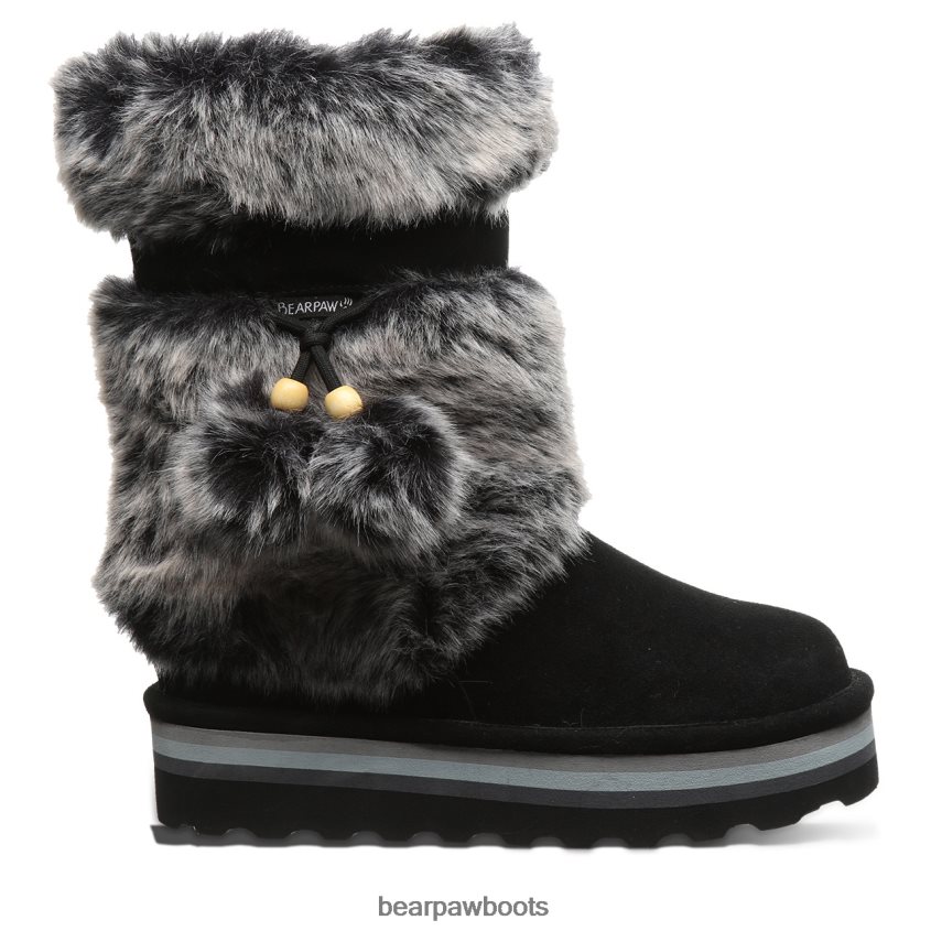 Stiefel BEARPAW Retro-Tama schwarzgrau Frauen J080PL27