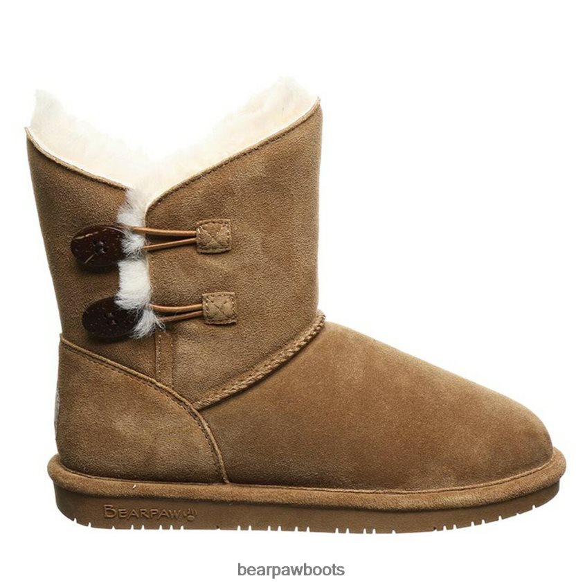 Stiefel BEARPAW Rosaline breit Hickory Frauen J080PL134