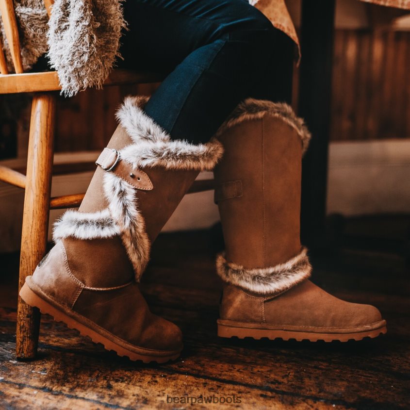 Stiefel BEARPAW Sheilah Hickory Frauen J080PL232