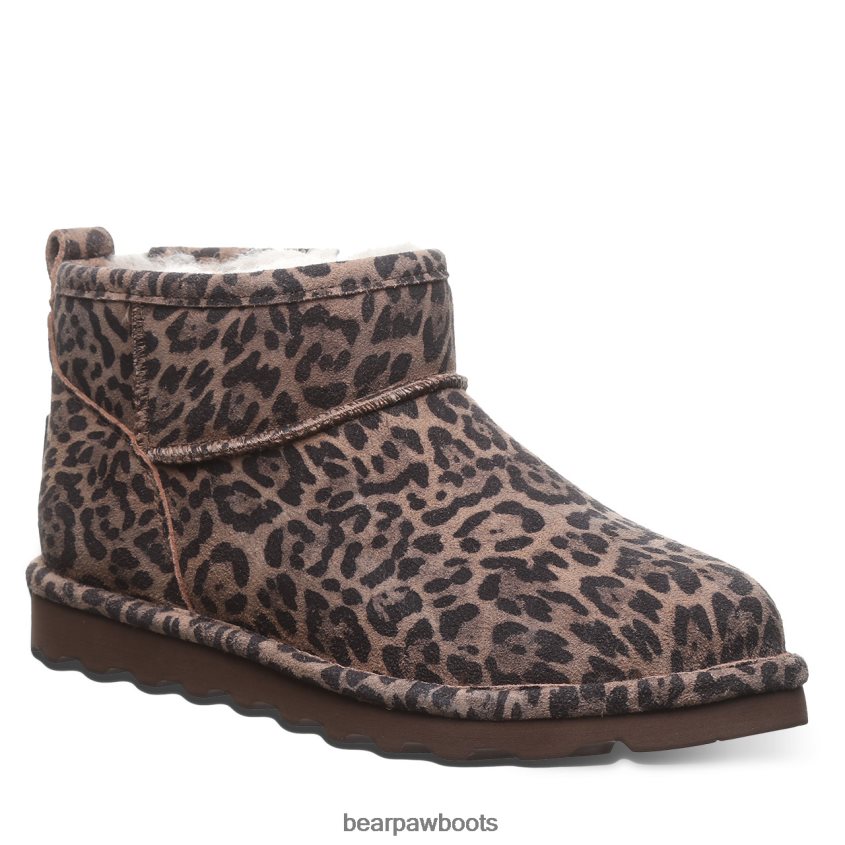Stiefel BEARPAW Shorty exotisch Leopard Frauen J080PL120