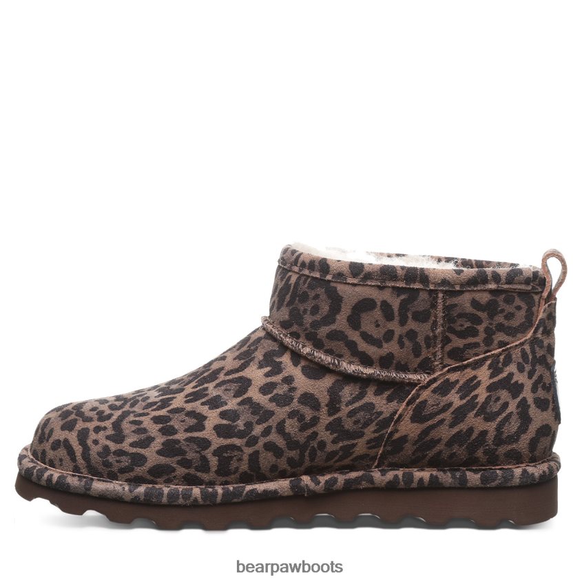 Stiefel BEARPAW Shorty exotisch Leopard Frauen J080PL120