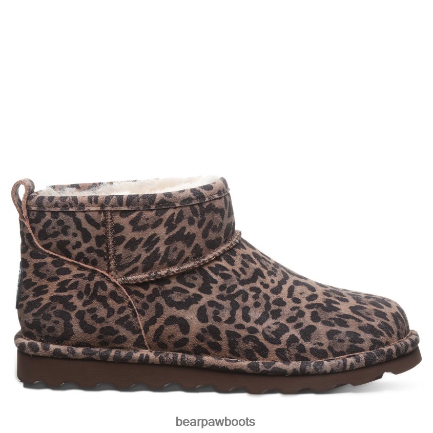Stiefel BEARPAW Shorty exotisch Leopard Frauen J080PL120