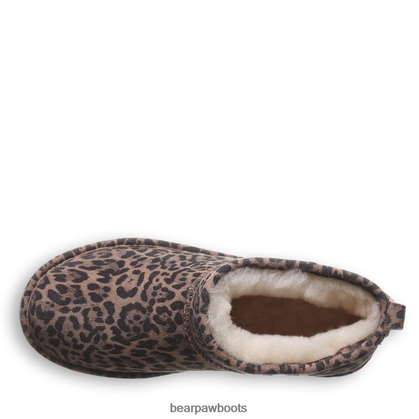 Stiefel BEARPAW Shorty exotisch Leopard Frauen J080PL120