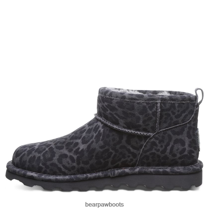 Stiefel BEARPAW Shorty exotisch grauer Leopard Frauen J080PL123