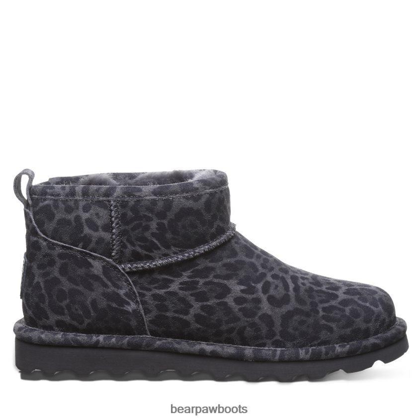 Stiefel BEARPAW Shorty exotisch grauer Leopard Frauen J080PL123
