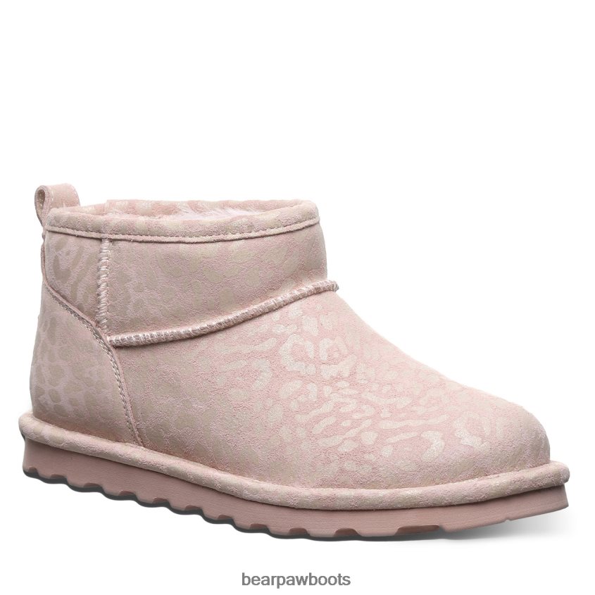 Stiefel BEARPAW Shorty exotisch rosa Leoparden-Glitzer Frauen J080PL34