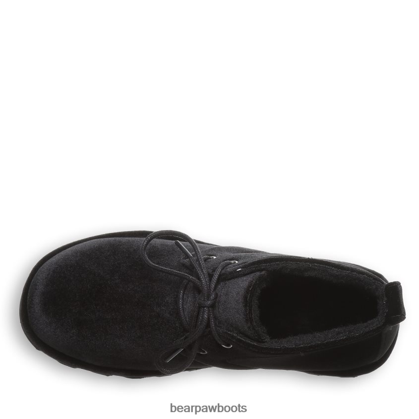 Stiefel BEARPAW Skye schwarzer Samt Frauen J080PL36
