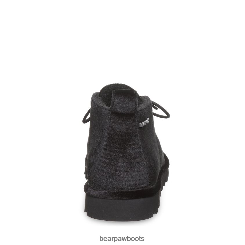 Stiefel BEARPAW Skye schwarzer Samt Frauen J080PL36
