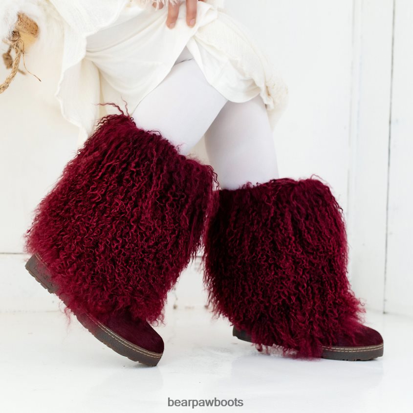 Stiefel BEARPAW boetis Wein Frauen J080PL116