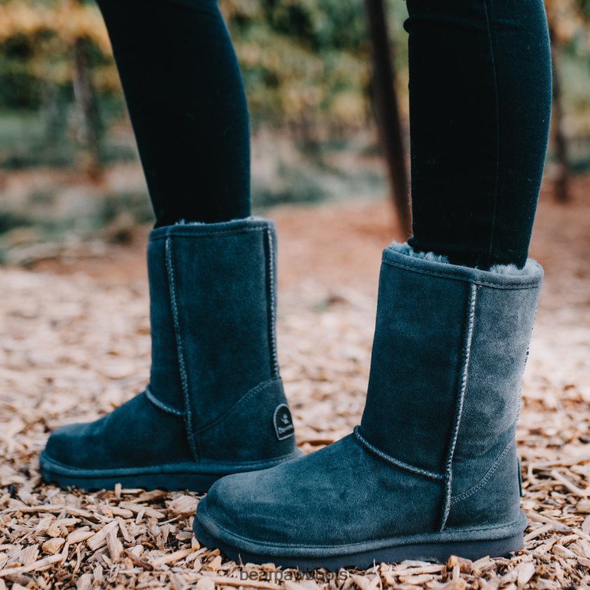 Stiefel BEARPAW elle kurz Holzkohle Frauen J080PL249