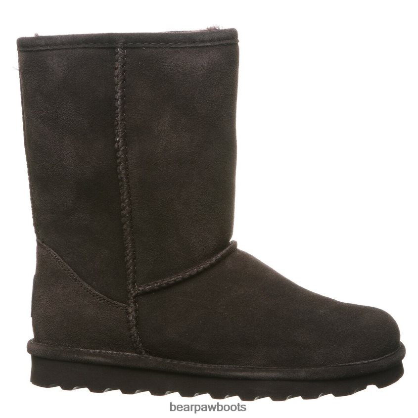 Stiefel BEARPAW elle kurz breit Schokolade Frauen J080PL252