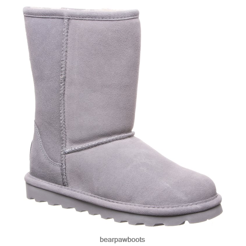 Stiefel BEARPAW elle kurz breit grauer Nebel Frauen J080PL12