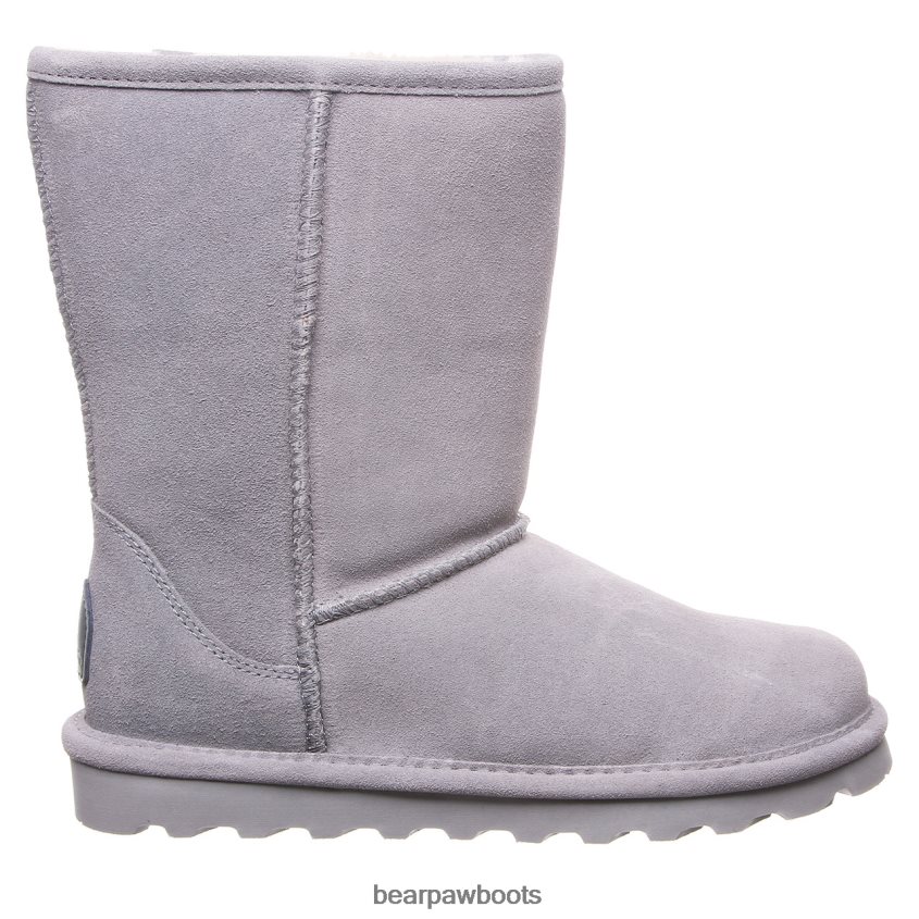 Stiefel BEARPAW elle kurz breit grauer Nebel Frauen J080PL12