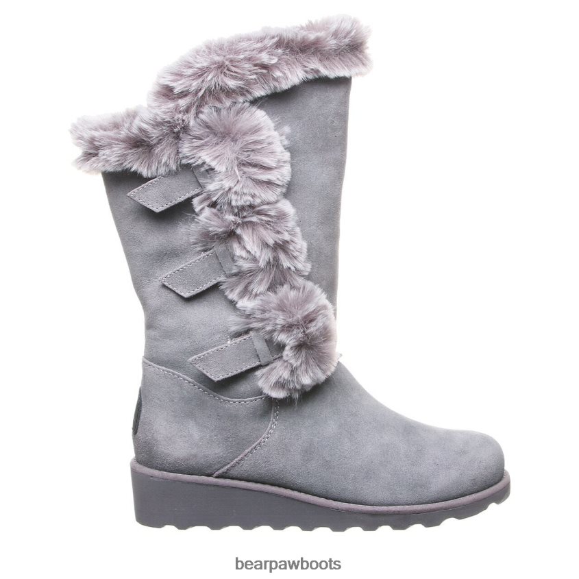 Stiefel BEARPAW genevieve grauer Nebel Frauen J080PL69