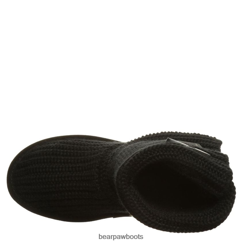 Stiefel BEARPAW hoch stricken Schwarz Frauen J080PL178
