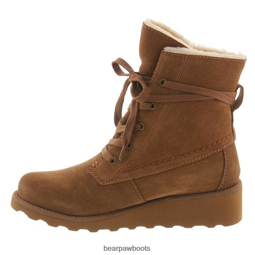 Stiefel BEARPAW krista breit Hickory Frauen J080PL64