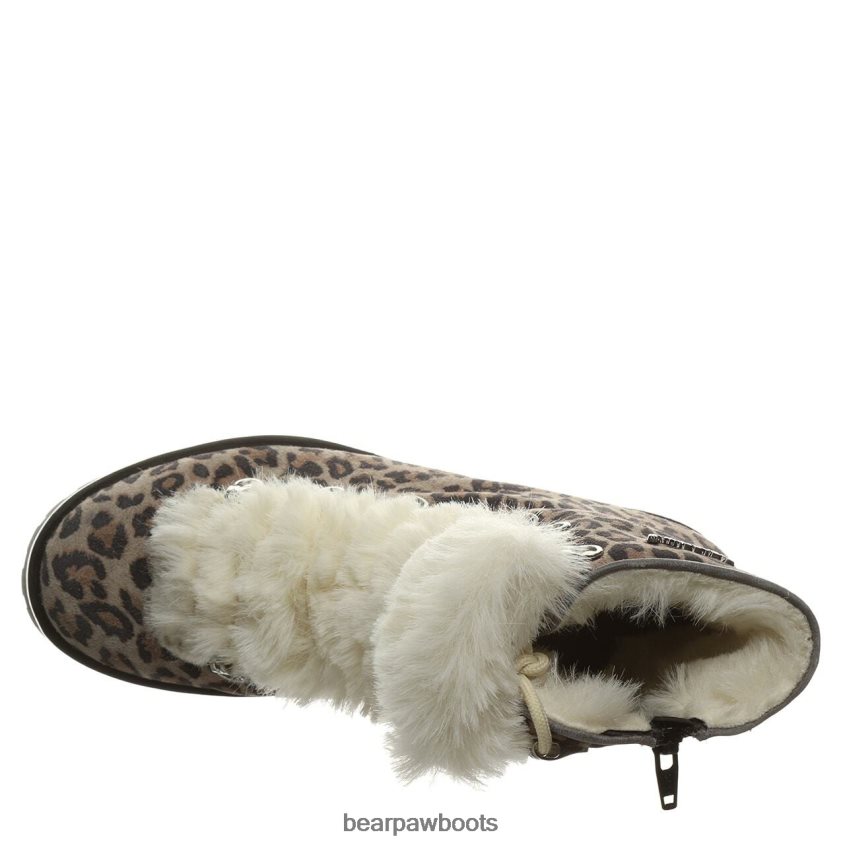 Stiefel BEARPAW vanna grauer Leopard Frauen J080PL193