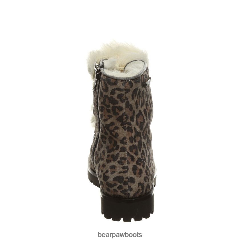 Stiefel BEARPAW vanna grauer Leopard Frauen J080PL193